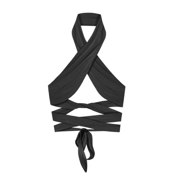 TROPIC OF C bianca top in black glow | XS NWT - Picture 8 of 9